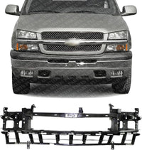 Front Header Panel With Body Cladding Direct Replacement Compatible With 2002-2006 Chevrolet Avalanche GM1220166 15239008