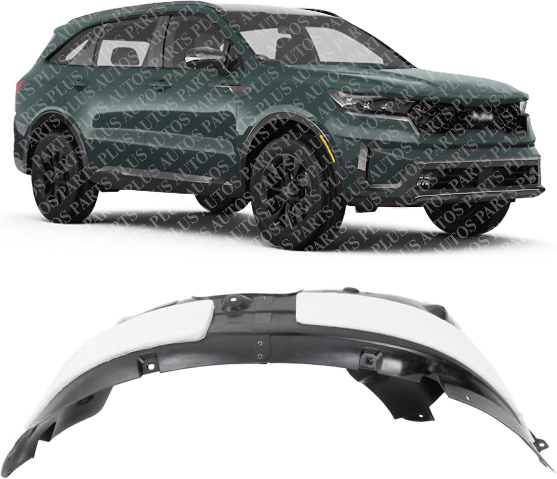 Front Fender Liner Right Passenger Side Direct Replacement Compatible With 2021-2023 Kia Sorento KI1249170 86812R5000