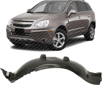 Front Fender Liner Left Driver Side Direct Replacement Compatible With 2008-2012 Saturn Vue / 2012-2015 Chevrolet Captiva Sport GM1248194 22890048