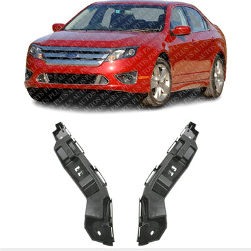 Set Of 2 Front Bumper Retainer Left Driver & Right Passenger Direct Replacement Compatible With 2010-2012 Ford Fusion FO1026113 FO1027113 AE5Z17C947D AE5Z17C947C