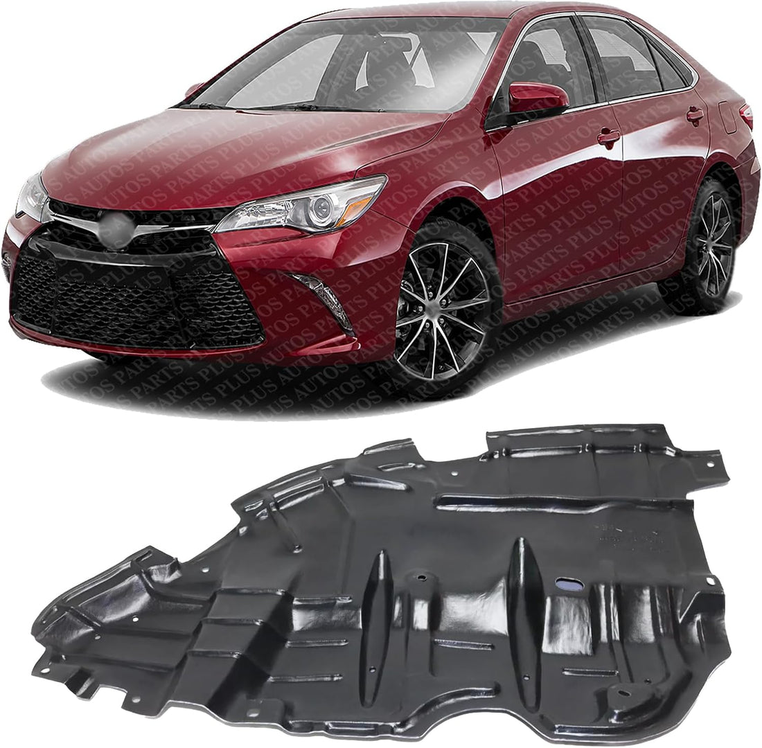 Front Engine Splash Shield Under Cover Left Driver Side Direct Replacement Compatible with 2015-2017 Toyota Camry TO1228204 5144206210