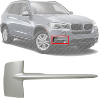 Front Bumper Molding Primed Right Passenger Side Direct Replacement Compatible With 2014-2018 BMW X5 BM1039152 51117303114
