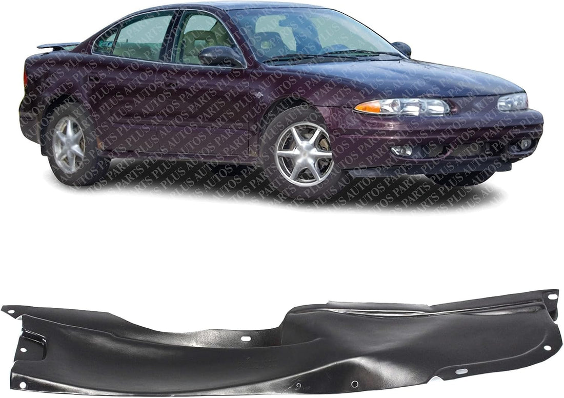 Front Fender Liner Rear Section Right Passenger Side Direct Replacement Compatible With 1999-2004 Oldsmobile Alero GM1249155 22639914