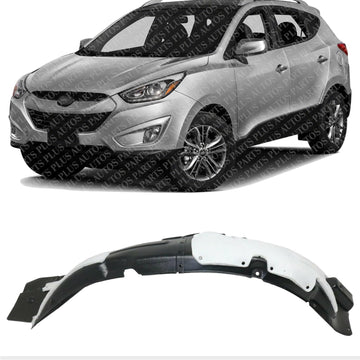 Front Fender Liner Left Driver Side Direct Replacement Compatible With 2014-2015 Hyundai Tucson HY1248139 868112S600