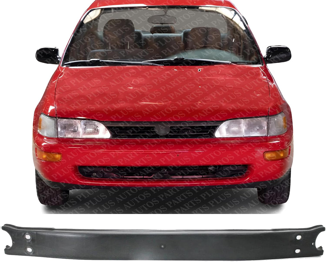 Front Bumper Reinforcement Fiberglass Direct Replacement Compatible With 1993-1997 Geo Prizm/Toyota Corolla TO1006135 5213112170