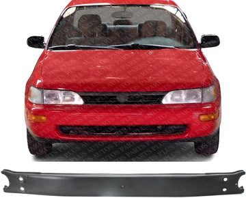 Front Bumper Reinforcement Fiberglass Direct Replacement Compatible With 1993-1997 Geo Prizm/Toyota Corolla TO1006135 5213112170