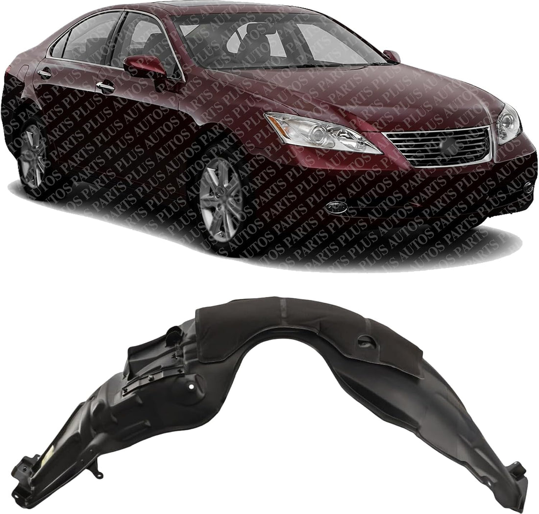 Front Fender Liner Right Passenger Side Direct Replacement Compatible With 2007-2009 Lexus ES350 LX1251116 5387533170
