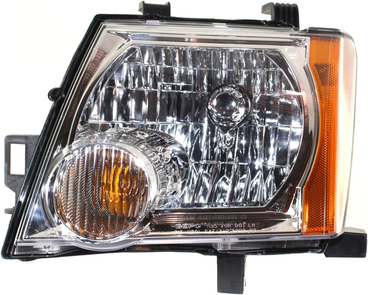 Set Of 2 Front Head Light Assembly Left Driver & Right Passenger Side Direct Replacement Compatible With 2005-2015 Nissan Xterra NI2502161 NI2503161 26060EA025 26010EA025