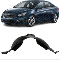 Front Fender Liner Left Driver Side Direct Replacement Compatible With 2011-2016 Chevrolet Cruze/Chevrolet Cruze Limited GM1248226 95472793