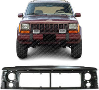 Front Header Panel Primed Thermoplastic Direct Replacement Compatible With 1991-1996 Jeep Cherokee CH1220107 55294926
