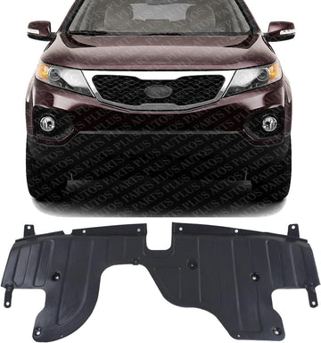 Front Engine Splash Shield Under Cover Direct Replacement Compatible with 2011-2013 Kia Sorento KI1228127 291101U200
