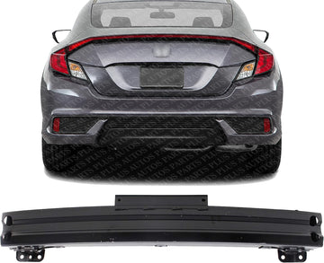 Rear Bumper Reinforcement Bar Steel Direct Replacement Compatible With 2016-2024 Honda Civic / 2023-2025 Acura Integra HO1106196 71530TBAA11 71530TBAA10