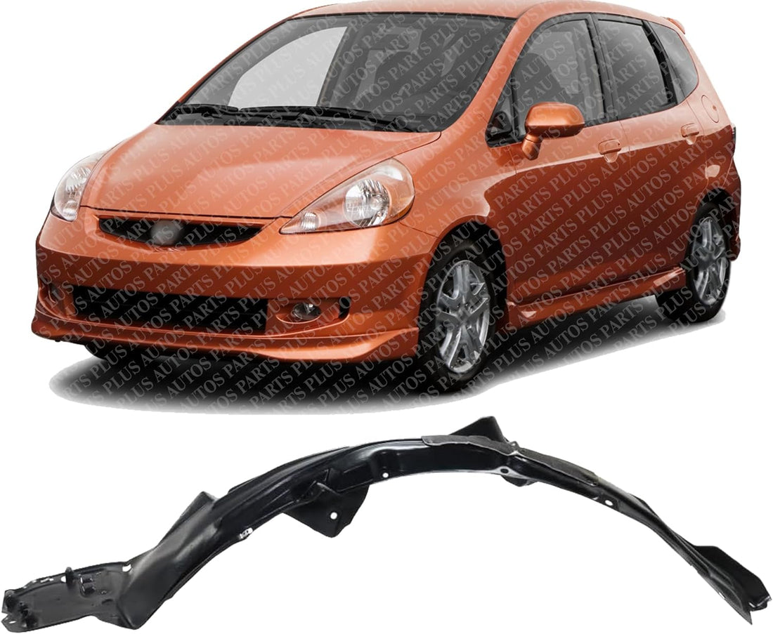 Front Fender Liner Left Driver Side Direct Replacement Compatible with 2018-2020 Honda Fit HO1248182 74150T5RA20