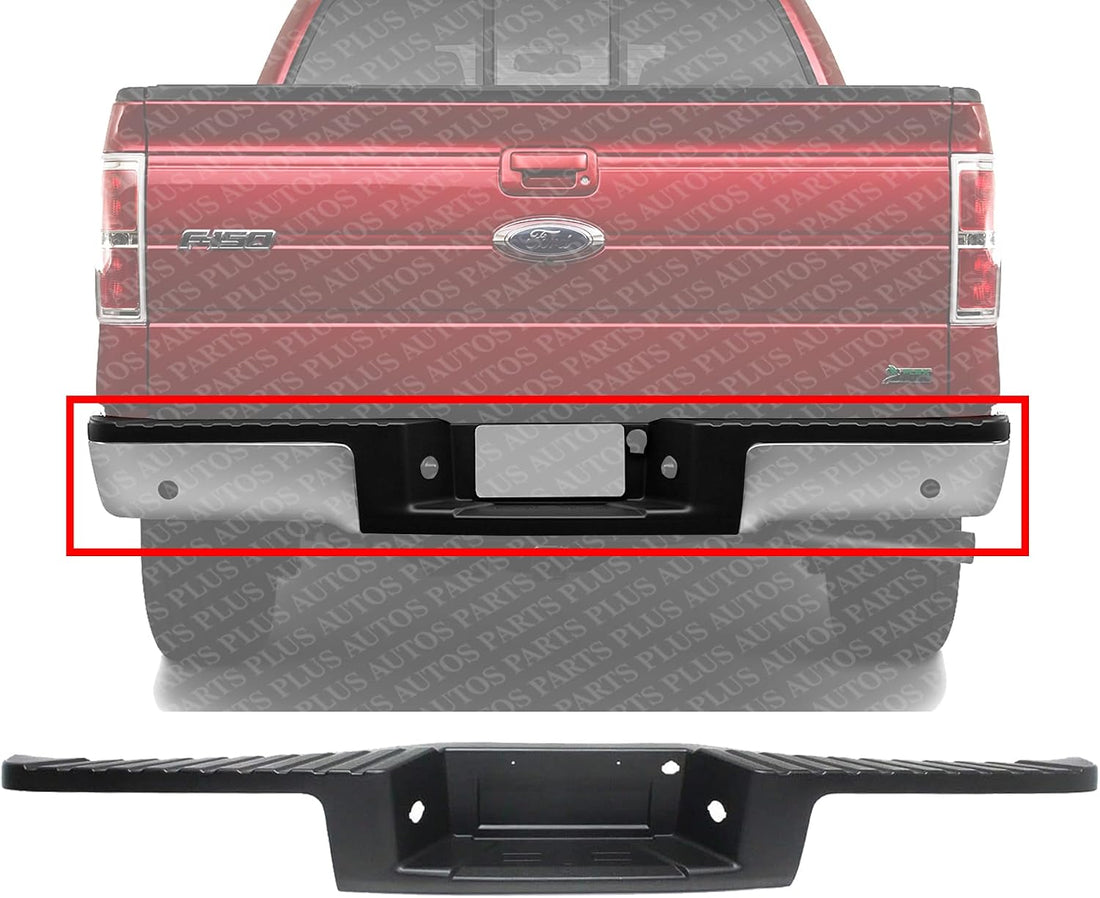 Rear Bumper Step Pad With Towing Direct Replacement Compatible With 2009-2014 Ford F-150 FO1191124 9L3Z17B807B