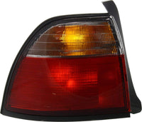 Tail Light Left Driver Side Direct Replacement Compatible With 1996-1997 Honda Accord HO2800119 33551SV4A03