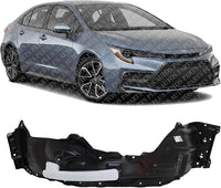Front Fender Liner Right Passenger Side Direct Replacement Compatible With 2022-2023 Toyota Corolla TO1249252 538750A100