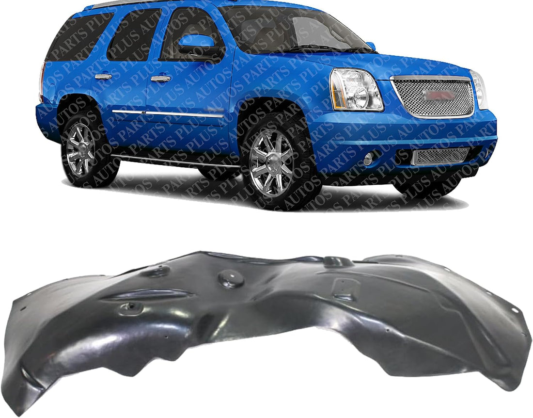 Front Fender Liner Right Passenger Side Direct Replacement Compatible with 2008-2013 Chevrolet Tahoe/GMC Yukon GM1249202 GM1249203 22860092 22860094