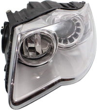 Front Head Light Assembly Right Passenger Side Direct Replacement Compatible With 2008-2010 Volkswagen Touareg VW2503138 7L6941040B