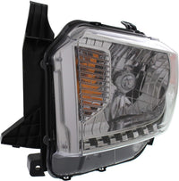 Front Head Light Assembly Right Passenger Side Direct Replacement Compatible With 2014-2017 Toyota Tundra TO2503219 811100C091