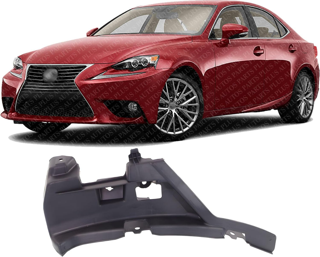 Front Bumper Air Intake Duct Plastic Left Driver Side Direct Replacement Compatible With 2014-2016 Lexus IS250 / IS350 LX1042110 5282253030