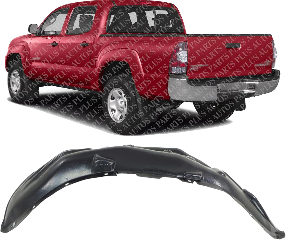 Rear Fender Liner Left Driver Side Direct Replacement Compatible With 2005-2015 Toyota Tacoma TO1762102 6563804060