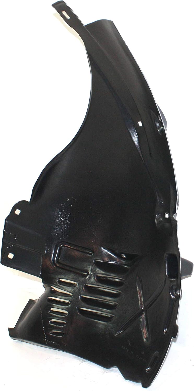 Front Section Fender Liner Left Driver Side Direct Replacement Compatible With 2000-2006 Mercedes Benz S-Class MB1248117 2206901930