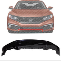 Front Bumper Grille Textured Direct Replacement Compatible With 2017-2021 Honda Civic HO1036129 71102TGGA50