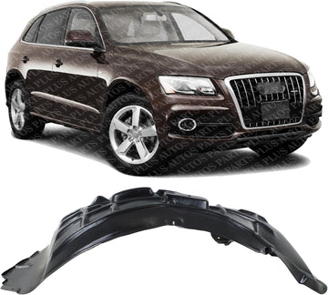 Front Fender Liner Right Passenger Side Direct Replacement Compatible With 2009-2017 Audi Q5 / 2014-2017 SQ5 AU1249122 AU1249143 8R0821172F 8R0821172K