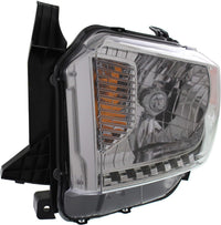 Front Head Light Assembly Driver Left Side Direct Replacement Compatible With 2014-2017 Toyota Tundra TO2502219 811500C091