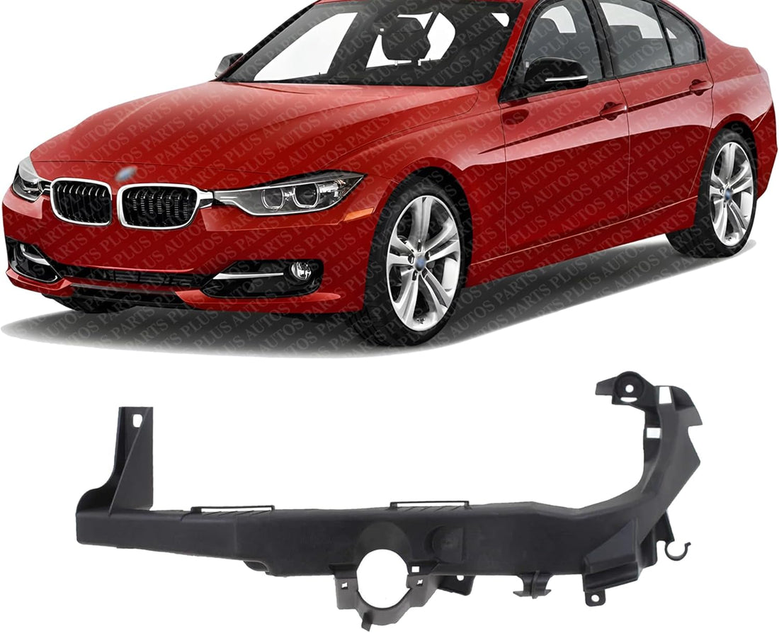 Front Head Light Mounting Bracket Left Driver Side Direct Replacement Compatible with 2009-2012 BMW 328i / 2009-2011 323i BM2508103 51647138401