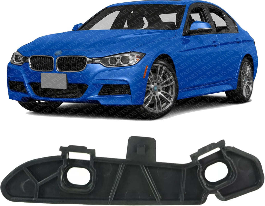 Front Bumper Reinforcement Bracket Left Driver Side Direct Replacement Compatible With 2012-2019 BMW 3-Series BM1042105 51117279711