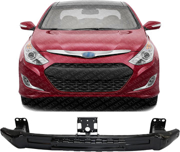 Front Bumper Reinforcement Impact Bar Steel Direct Replacement Compatible With 2015-2017 Hyundai Sonata HY1006142 86530C2010