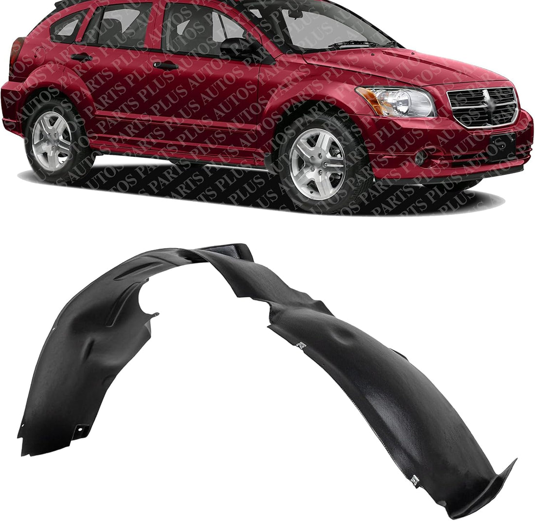 Front Fender Liner Right Passenger Side Direct Replacement Compatible With 2007-2012 Dodge Caliber CH1251131 5303866AE
