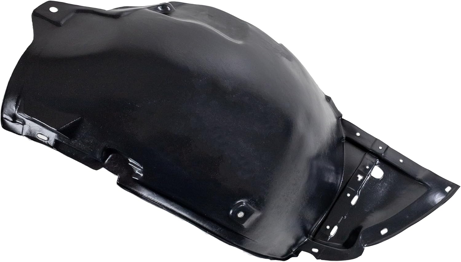 Front Section Fender Liner Right Passenger Side Direct Replacement Compatible With 2007-2008 Infiniti G35 / 2009-2013 G37 IN1249119 63844JK30A
