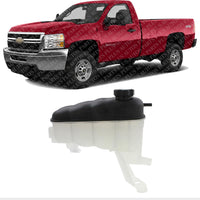 Coolant Reservoir With 20 Psl Cap Direct Replacement Compatible With 2007-2013 Chevrolet Silverado/GMC Sierra 1500/2007-2019 2500HD 3500HD GM3014115 84368363-PFM 22870828-PFM