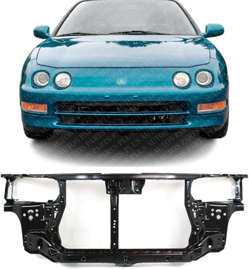 Front Radiator Support Assembly Steel Direct Replacement Compatible With 1994-1995 Acura Integra AC1225103 60400ST8315ZZ