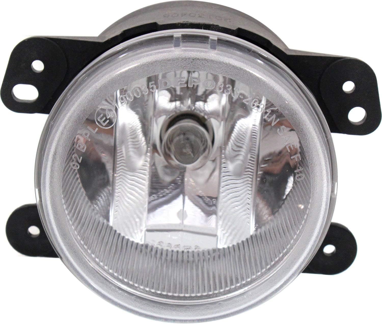 AUTOS PARTS PLUS Front Fog Light Assembly Right Passenger Side Direct Replacement Compatible With 2010-2020 Dodge Journey / 2020-2023 Gladiator CH2594103 5182026AA-PFM