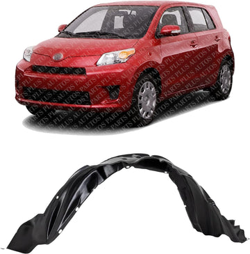 Front Fender Liner Left Driver Side Direct Replacement Compatible With 2008-2010 Scion xB SC1248106 5387612450