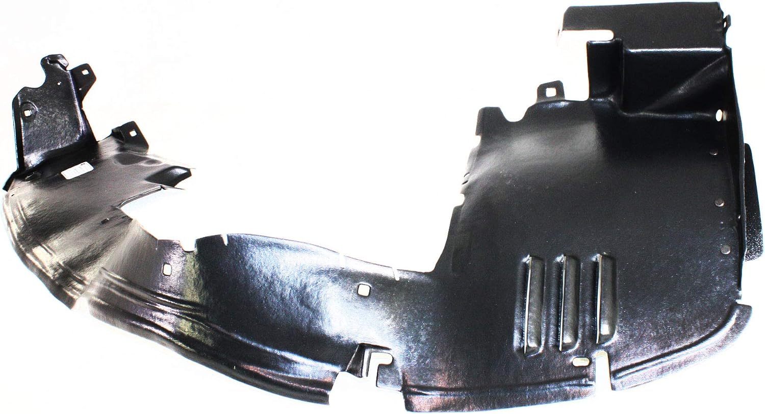 Front Fender Liner Rear Section Left Driver Side Direct Replacement Compatible With 1998-2003 Mercedes Benz CLK-Class MB1248128 2086980530