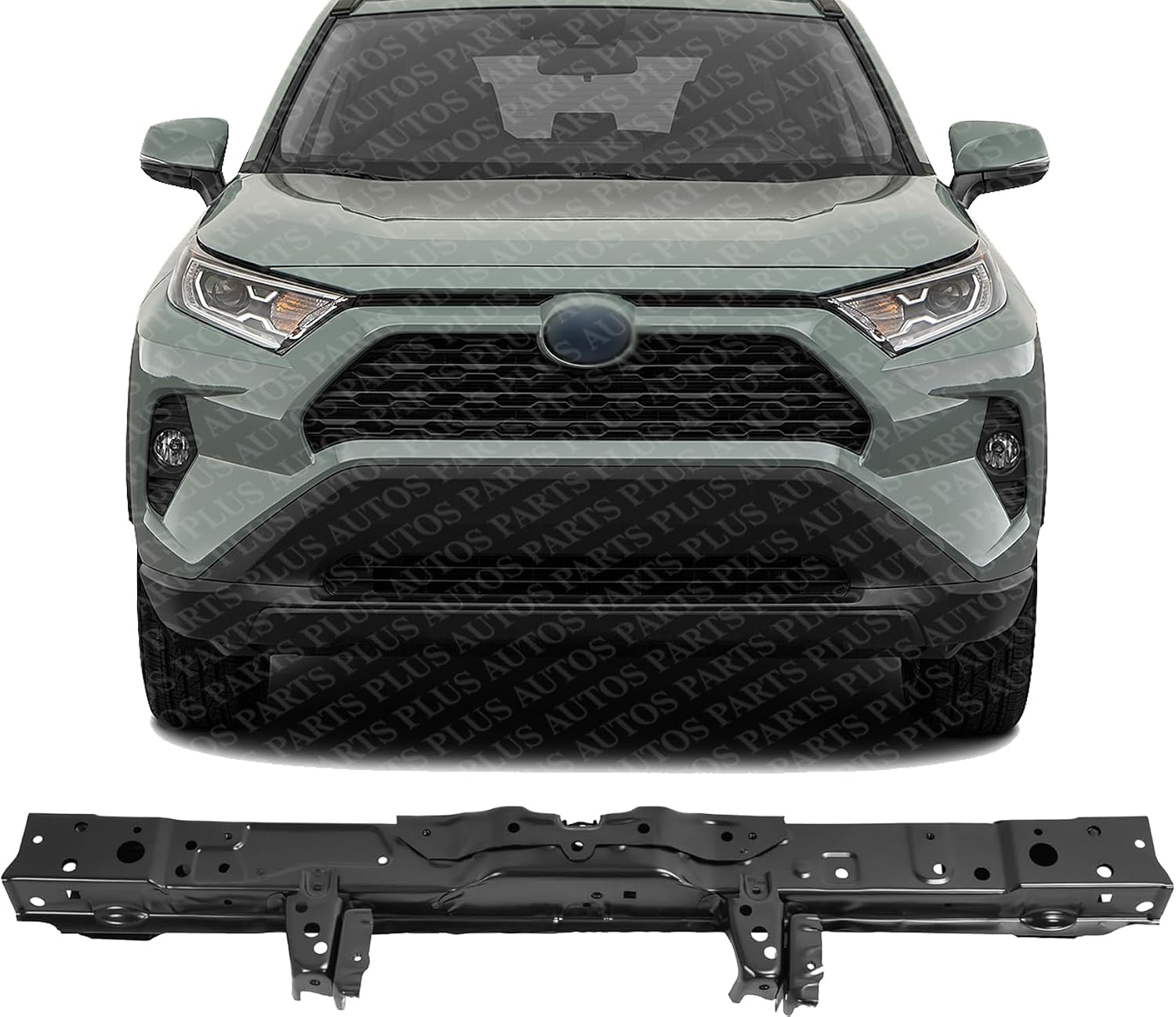 Front Radiator Support Upper Tie Bar Steel Direct Replacement Compatible With 2019-2024 Toyota RAV4 TO1225490 532050R070