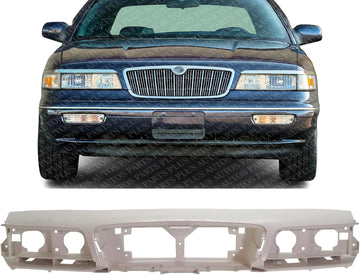 PLUS Front Header Panel Thermoplastic And Fiberglass Direct Replacement Compatible With 1995-1997 Mercury Grand FO1220201 F6MZ8190AA