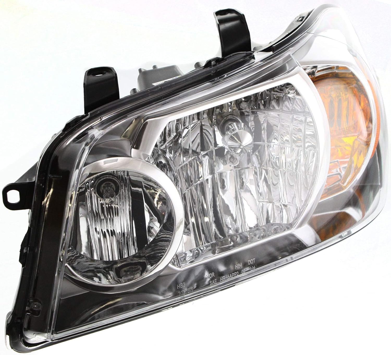 Set Of 2 Front Headlight Assembly Right Passenger & Left Driver Side Direct Replacement Compatible With 2004-2006 Toyota Highlander 8117048280-PFM 8113048280-PFM