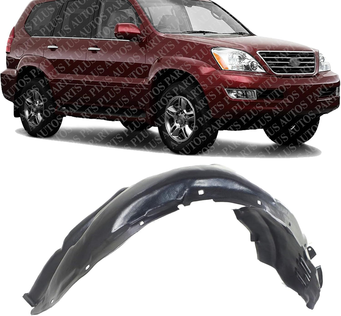 Front Fender Liner Right Passenger Side Direct Replacement Compatible with 2003-2009 Lexus GX470 LX1251115 5387560051