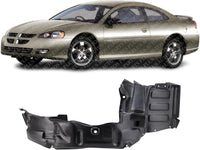 Front Fender Liner Right Passenger Side Direct Replacement Compatible With 2003-2005 Dodge Stratus CH1249137 MN133264