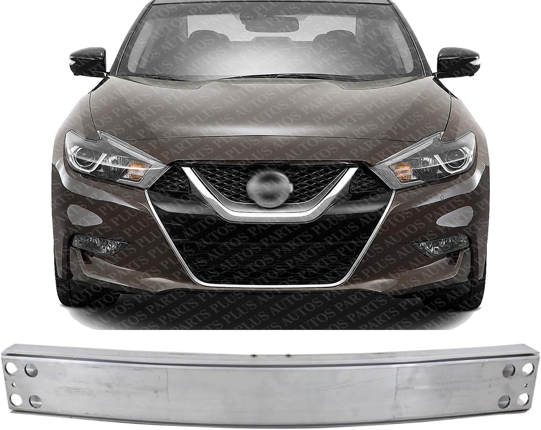 Front Bumper Reinforcement Aluminum Direct Replacement Compatible With 2013-2015 Nissan Altima / 2016-2018 Maxima NI1006239 620323TA1A