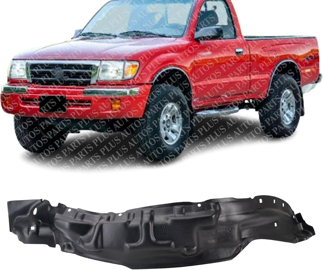 Front Fender Liner Left Driver Side Direct Replacement Compatible With 1995-2000 Toyota Tacoma TO1248111 5387604031