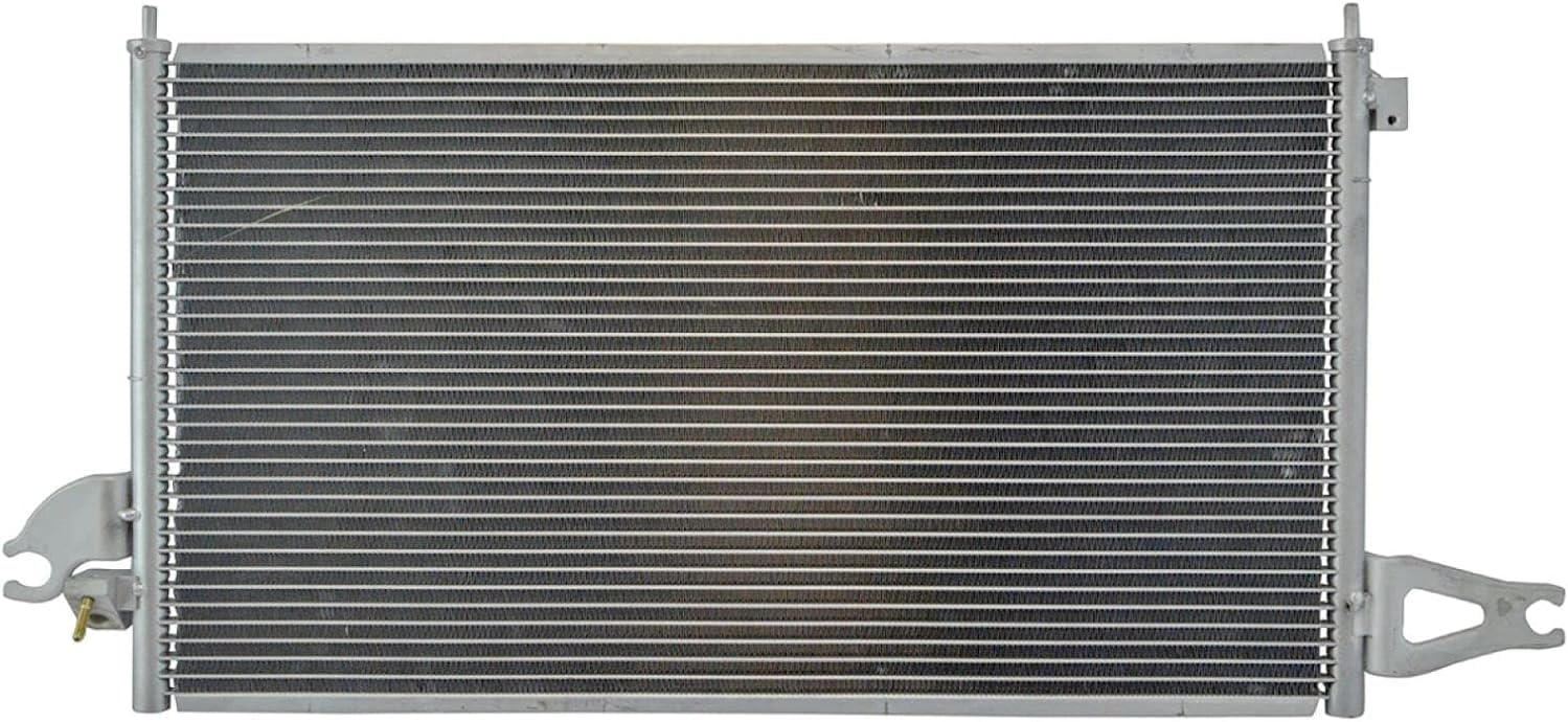 Front AC Condenser Aluminum Core Direct Replacement Compatible With 2002-2006 Acura RSX AC3030117 80110S6MA01