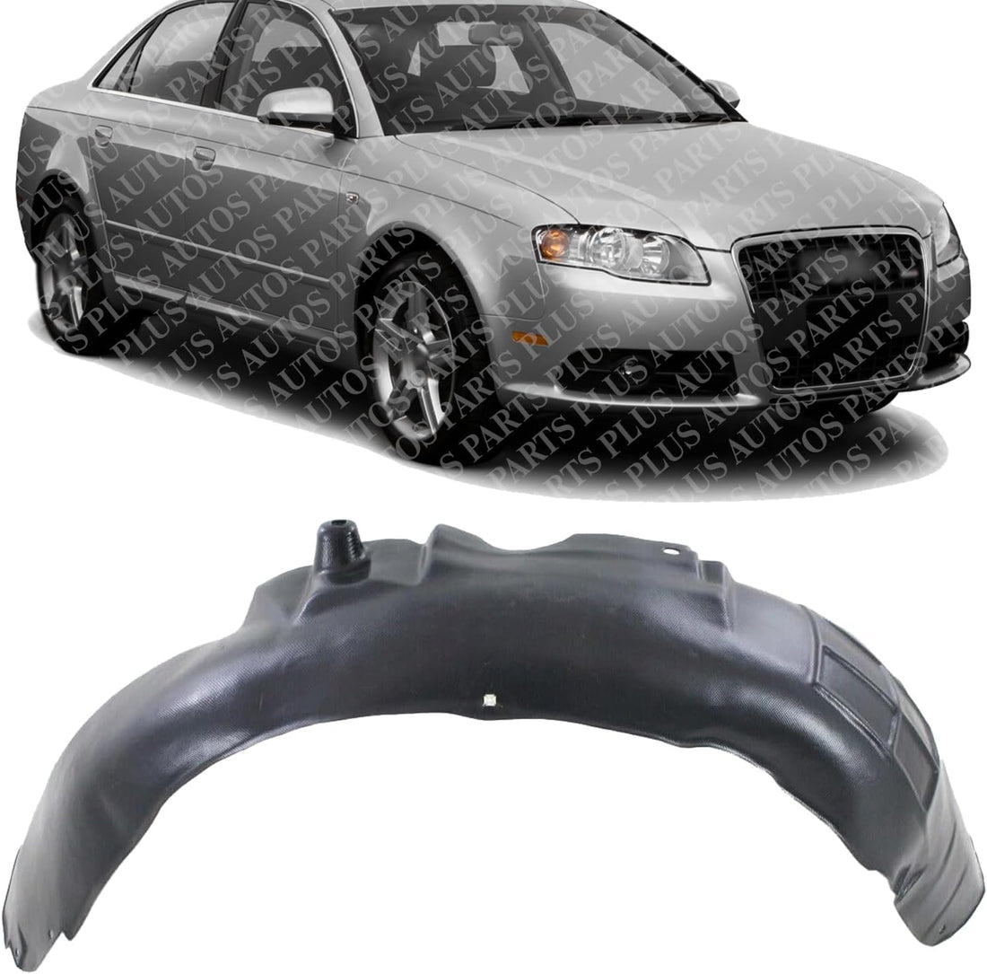 Front Fender Liner Right Passenger Side Direct Replacement Compatible With 2005-2008 Audi A4 / S4 AU1251100 8E0821172E