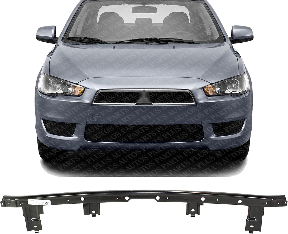 Front Bumper Upper Reinforcement Steel Direct Replacement Compatible With 2008-2017 Mitsubishi Lancer MI1006153 6400A832