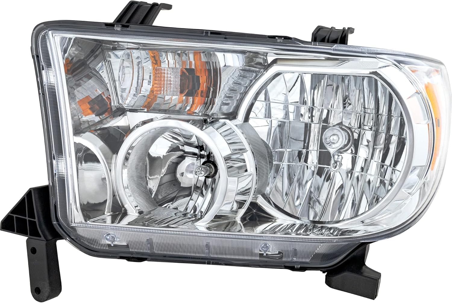 Front Head Light Assembly Left Driver Side Direct Replacement Compatible With 2009-2013 Toyota Tundra TO2502194 811500C070